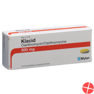 Klacid Filmtabs 500mg 20 Stück