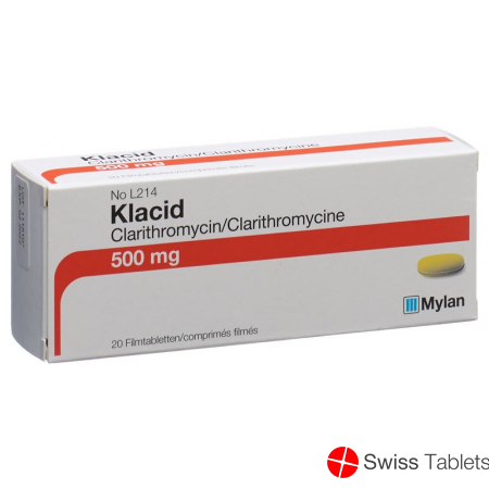 Klacid Filmtabs 500mg 20 Stück buy online