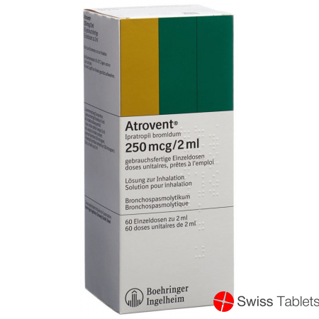 Atrovent Inhalationslösung 250mcg/2ml 60x 2ml buy online