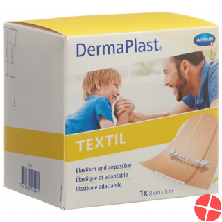 Dermaplast Textil Quick Bandage 8cmx5m Roll