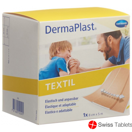 Dermaplast Textil Quick Bandage 8cmx5m Roll buy online