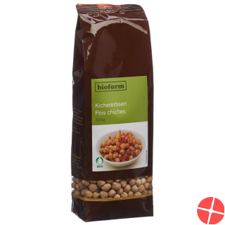 Biofarm Kichererbsen Knospe Beutel 500g