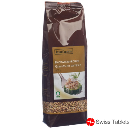 Biofarm Bio Buchweizen Knospe Beutel 500g buy online