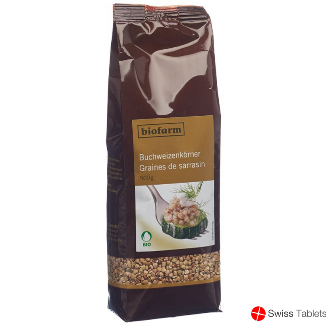 Biofarm Bio Buchweizen Knospe Beutel 500g buy online