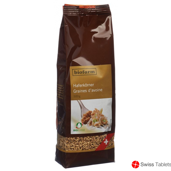 Biofarm Bio Hafer Knospe Beutel 500g buy online
