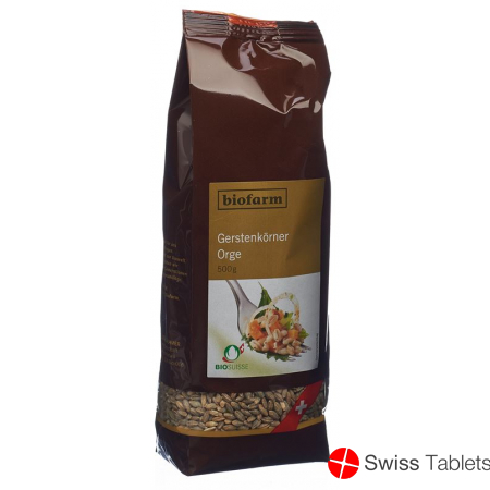 Biofarm Gerste Knospe Beutel 500g buy online