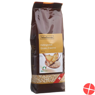 Biofarm Hafergruetze Knospe Beutel 500g Biofarm Hafergruetze Knospe Beutel 500g