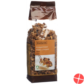 Biofarm Knusper Müesli Knospe Beutel 500g