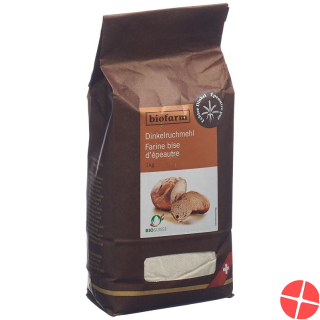Biofarm Dinkel Ruchmehl Knospe Beutel 1kg