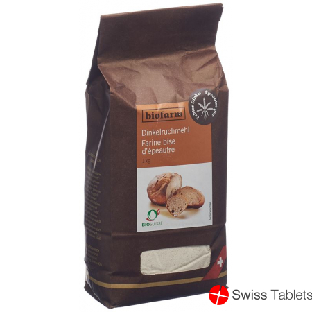 Biofarm Dinkel Ruchmehl Knospe Beutel 1kg buy online