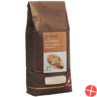Biofarm Dinkel Vollmehl Knospe 1kg