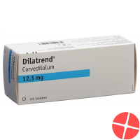 Dilatrend Tabletten 12.5mg 100 Stück