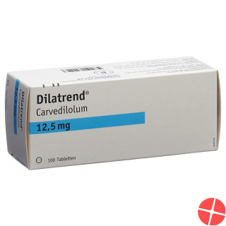 Dilatrend Tabletten 12.5mg 100 Stück