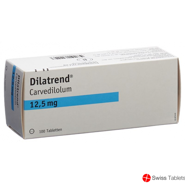 Dilatrend Tabletten 12.5mg 100 Stück buy online