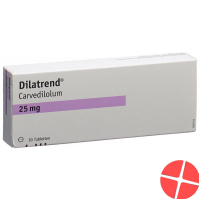 Dilatrend Tabletten 25mg 30 Stück