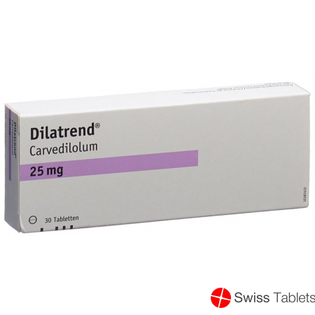Dilatrend Tabletten 25mg 30 Stück buy online