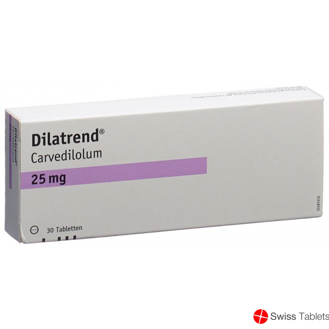 Dilatrend Tabletten 25mg 30 Stück buy online