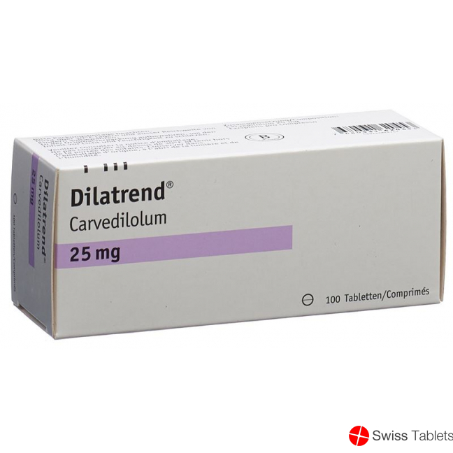 Dilatrend Tabletten 25mg 100 Stück buy online