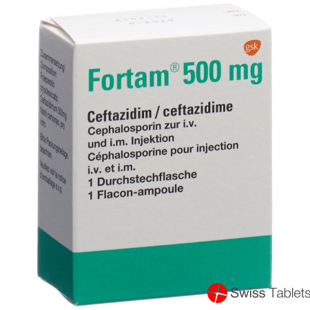 Fortam Trockensubstanz 500mg Durchstechflasche buy online