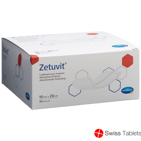 Zetuvit Absorptionsverband 10x20cm 30 Stück buy online
