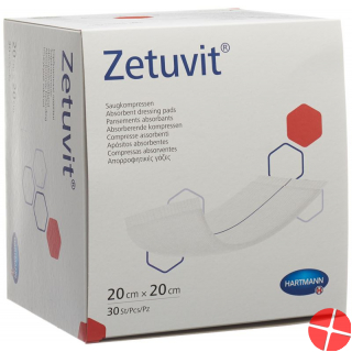 Zetuvit Absorptionsverband 20x20cm 30 Stück