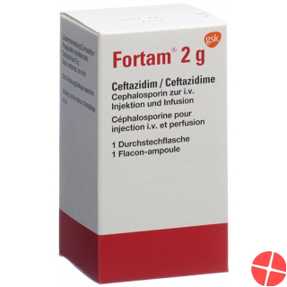 Fortam Trockensubstanz 2g Durchstechflasche