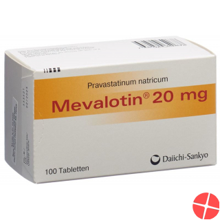 Mevalotin Tabletten 20mg 100 Stück