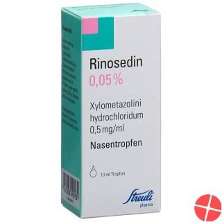 Rinosedin Nasentropfen 0.05% 10ml