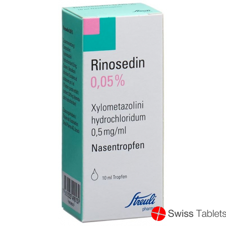 Rinosedin Nasentropfen 0.05% 10ml buy online