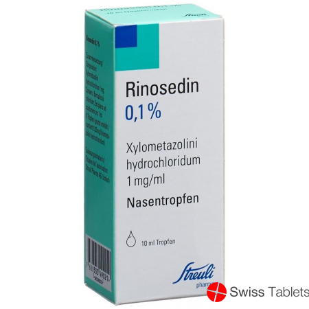 Rinosedin Nasentropfen 0.1% 10ml buy online