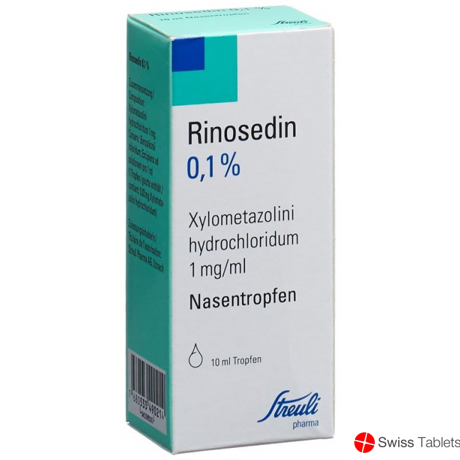 Rinosedin Nasentropfen 0.1% 10ml buy online