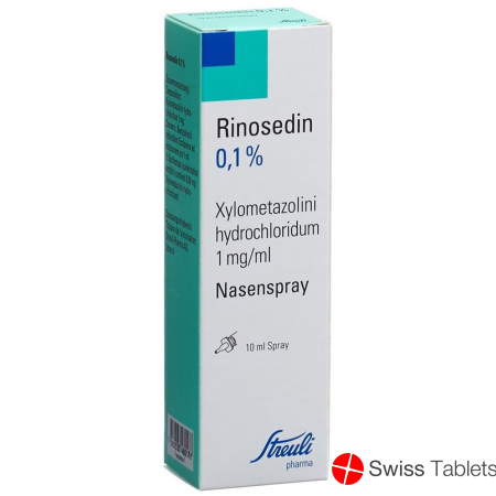 Rinosedin Nasenspray 0.1% 10ml buy online