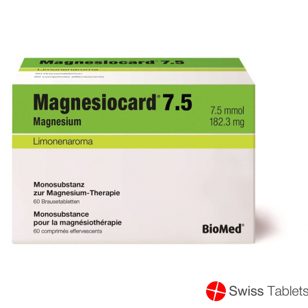 Magnesiocard 7.5 Brausetabletten 7.5 Mmol 60 Stück buy online