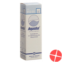 Aquadur Wasserhaerte Teststäbchen 0