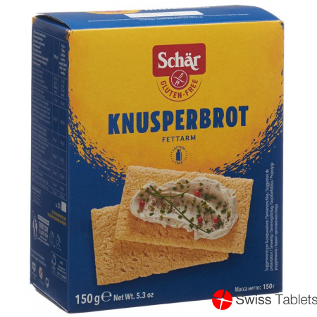 Schär Knusperbrot Glutenfrei 150g buy online Schär Knusperbrot Glutenfrei 150g buy online