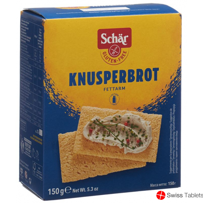 Schär Knusperbrot Glutenfrei 150g buy online Schär Knusperbrot Glutenfrei 150g buy online