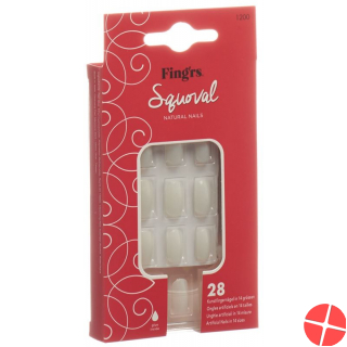 Fingers Fake Nails Short Refill