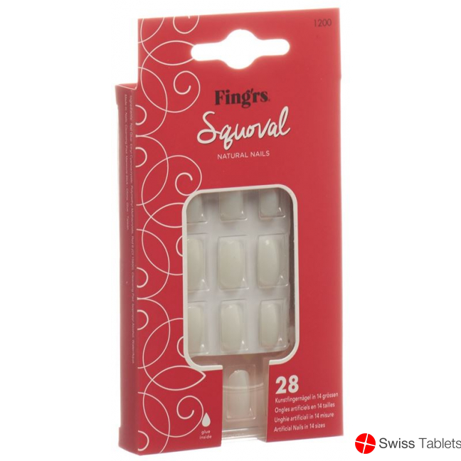 Fingers Fake Nails Short Refill buy online