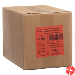 Vivosan Traubenzucker Himbeer 2kg Vivosan Traubenzucker Himbeer 2kg