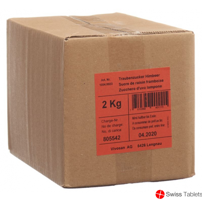 Vivosan Traubenzucker Himbeer 2kg buy online