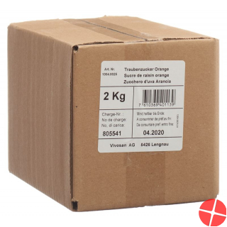 Vivosan Traubenzucker Orange 2kg Vivosan Traubenzucker Orange 2kg