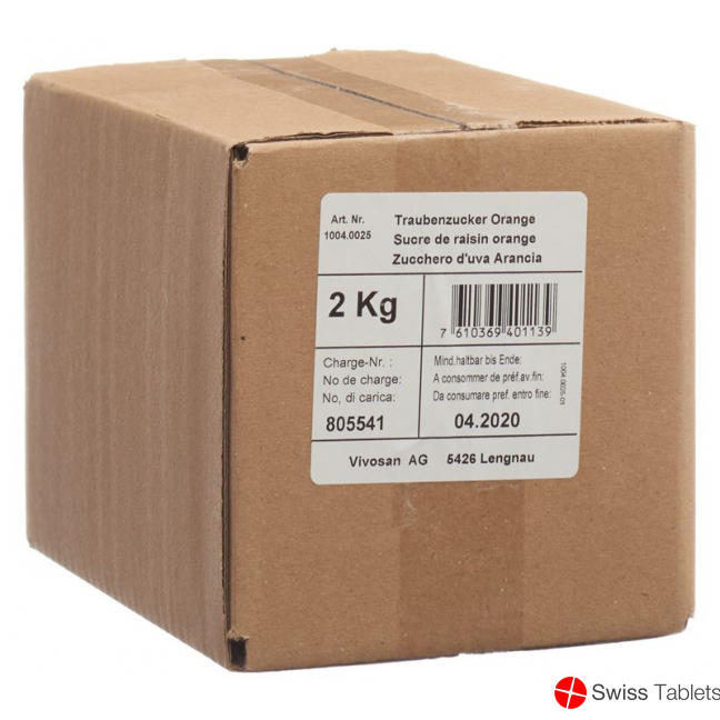 Vivosan Traubenzucker Orange 2kg buy online