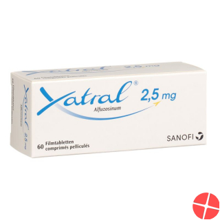 Xatral Filmtabletten 2.5mg 60 Stück