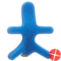 Omnimed Dalco Frog Fingerschiene Grösse M Silber Blau