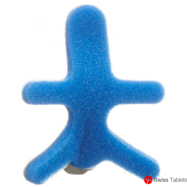 Omnimed Dalco Frog Fingerschiene Grösse M Silber Blau buy online