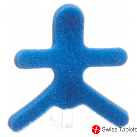Omnimed Dalco Frog Fingerschiene Grösse L Silber Blau buy online