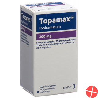 Topamax Filmtabletten 200mg 60 Stück