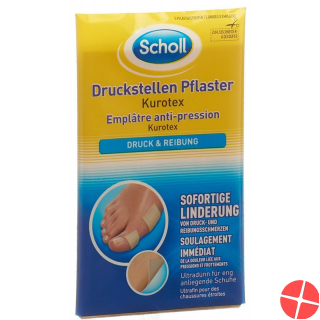 Scholl Kurotex Druckstellenpflaster 5 Stück