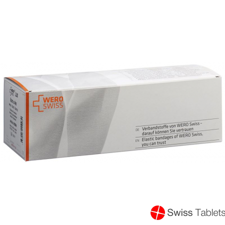 Wero Lux Elastische Fixierbinde 4mx8cm Weiss 20 Stück buy online