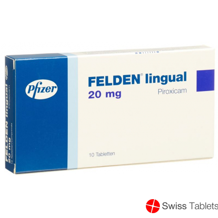 Felden Lingual Tabletten 20mg 10 Stück buy online